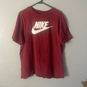 Burgundy Nike Tee
